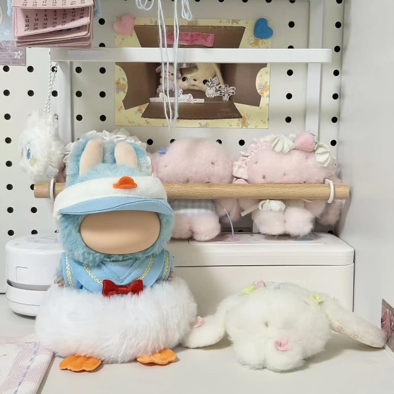 VVQUI 2026 New 17cm (6.7 inch) Fashion Doll Clothing Set. Cute Duck-Themed Jumpsuit with Adorable Accessories. Perfect for Styling Your Fashion Doll - Image 4